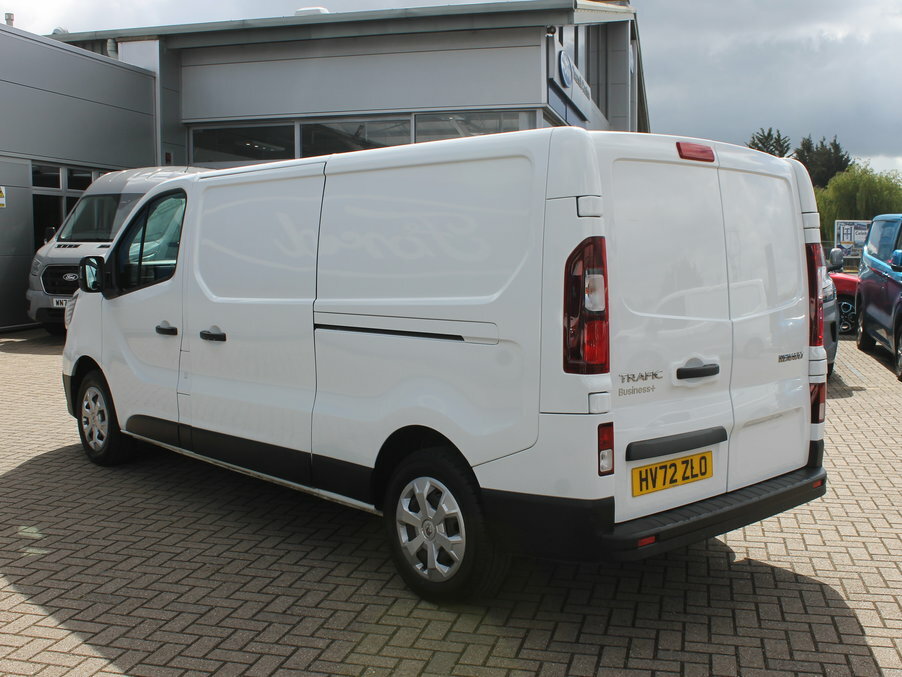 Renault Trafic Ll30 Blue Dci 130 Business Van HV72ZLO White #2