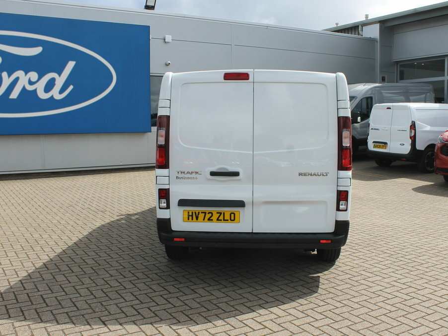 Renault Trafic Ll30 Blue Dci 130 Business Van HV72ZLO White #3