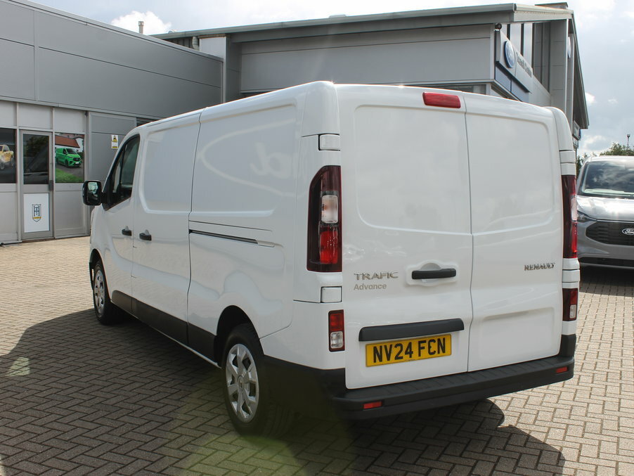 Renault Trafic Ll30 Blue Dci 130 Advance Safety Van NV24FCN White #5
