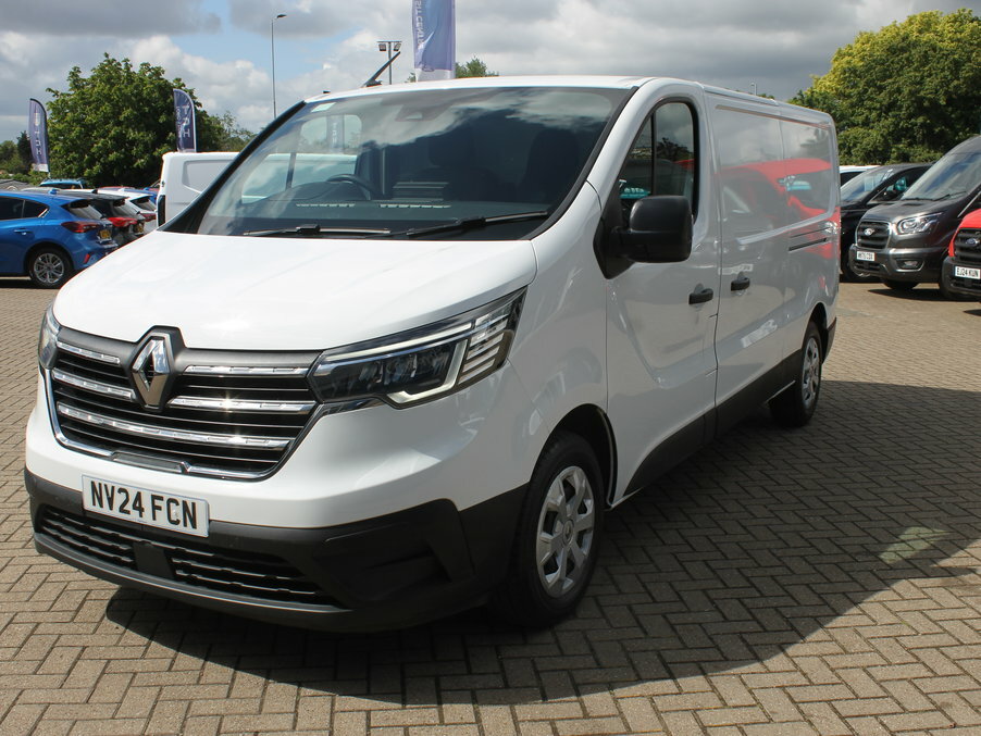 Renault Trafic Ll30 Blue Dci 130 Advance Safety Van NV24FCN White #3