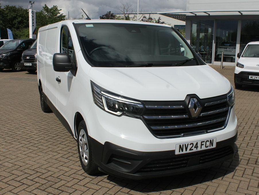 Renault Trafic Ll30 Blue Dci 130 Advance Safety Van White