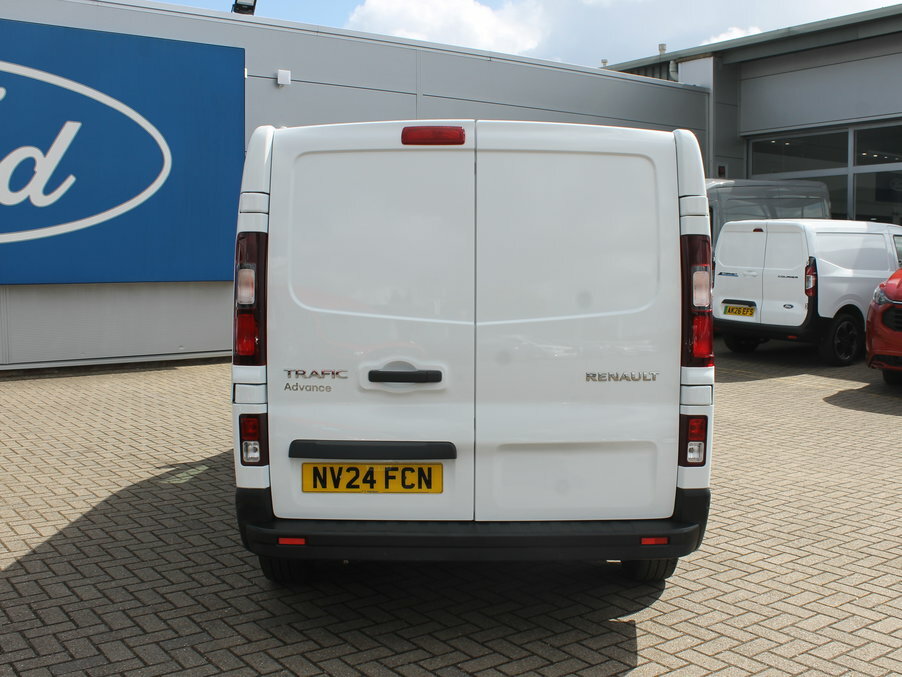 Renault Trafic Ll30 Blue Dci 130 Advance Safety Van NV24FCN White #6