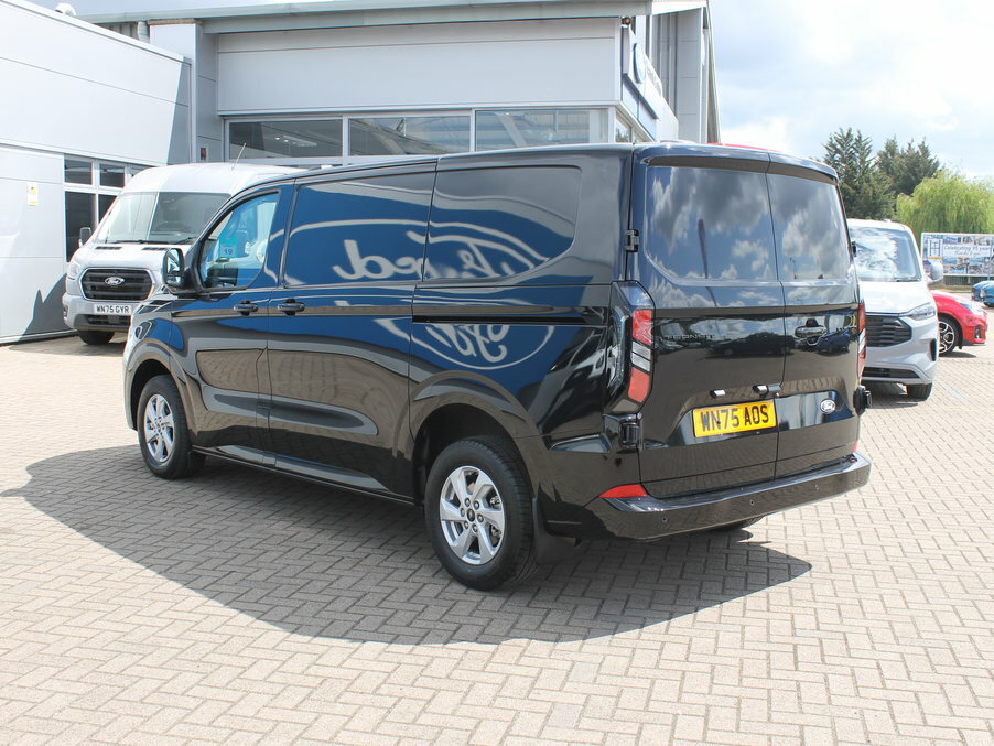 Ford Transit Custom 2.0 Ecoblue 136Ps H1 Van Limited WN75AOS Black #5