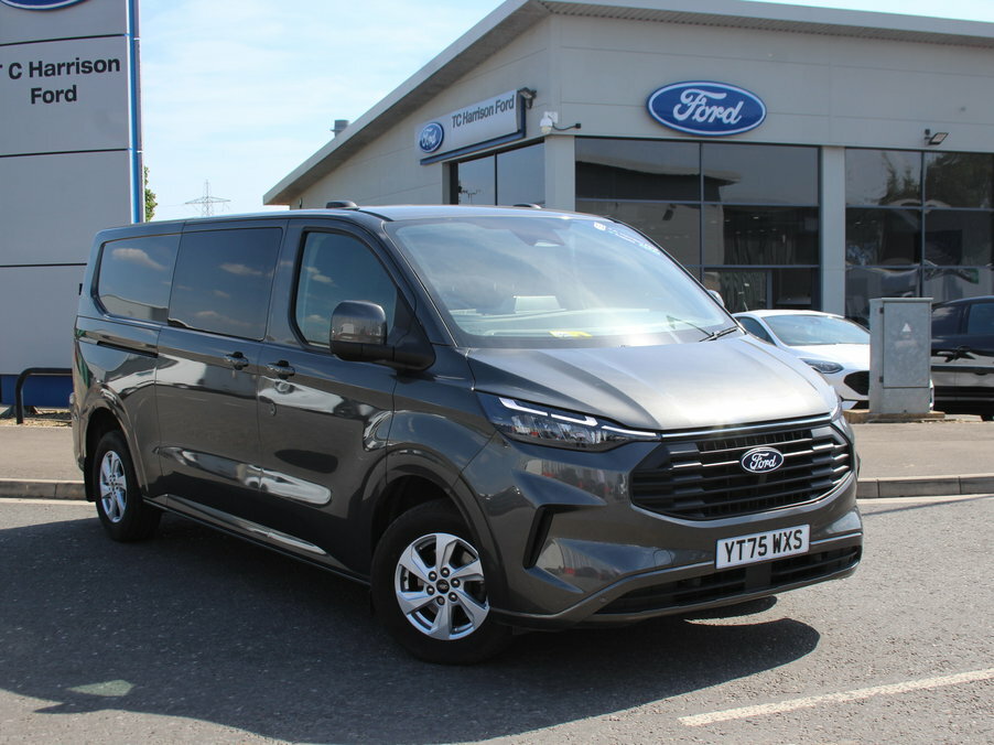Ford Transit Custom 2.0 Ecoblue 136Ps H1 Double Cab Van Limited Grey