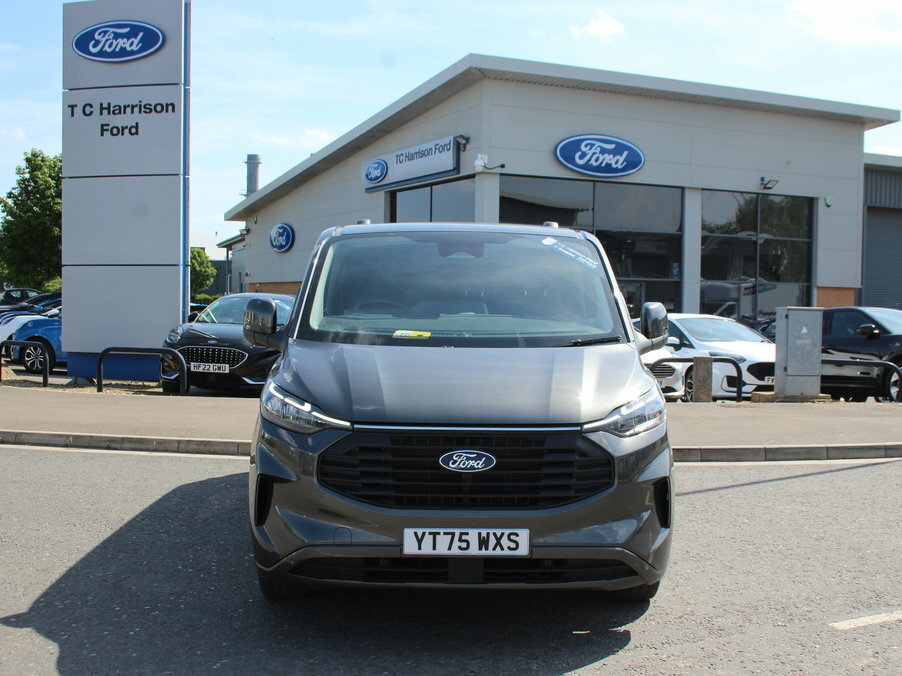 Ford Transit Custom 2.0 Ecoblue 136Ps H1 Double Cab Van Limited YT75WXS Grey #2