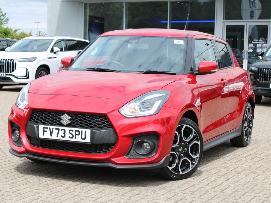 Suzuki Swift 1.4 Boosterjet 48V Hybrid Sport Red #2