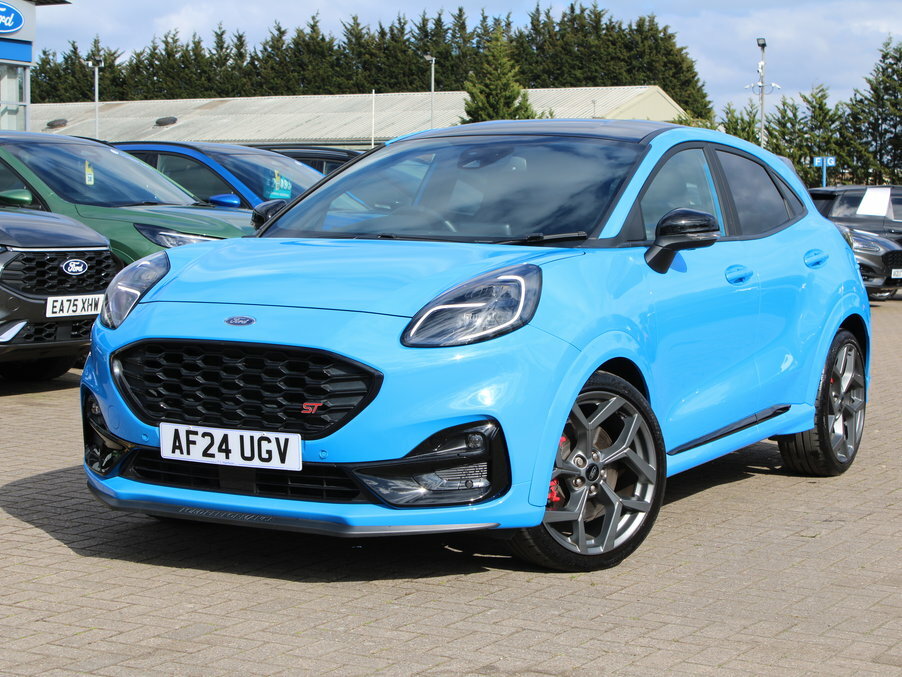 Ford Puma 1.0 Ecoboost Hybrid Mhev St Dct AF24UGV Blue #2