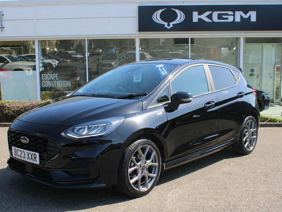 Ford Fiesta 1.0 Ecoboost St-line BC23XXR Black #4
