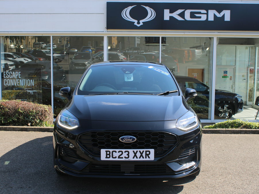 Ford Fiesta 1.0 Ecoboost St-line BC23XXR Black #2