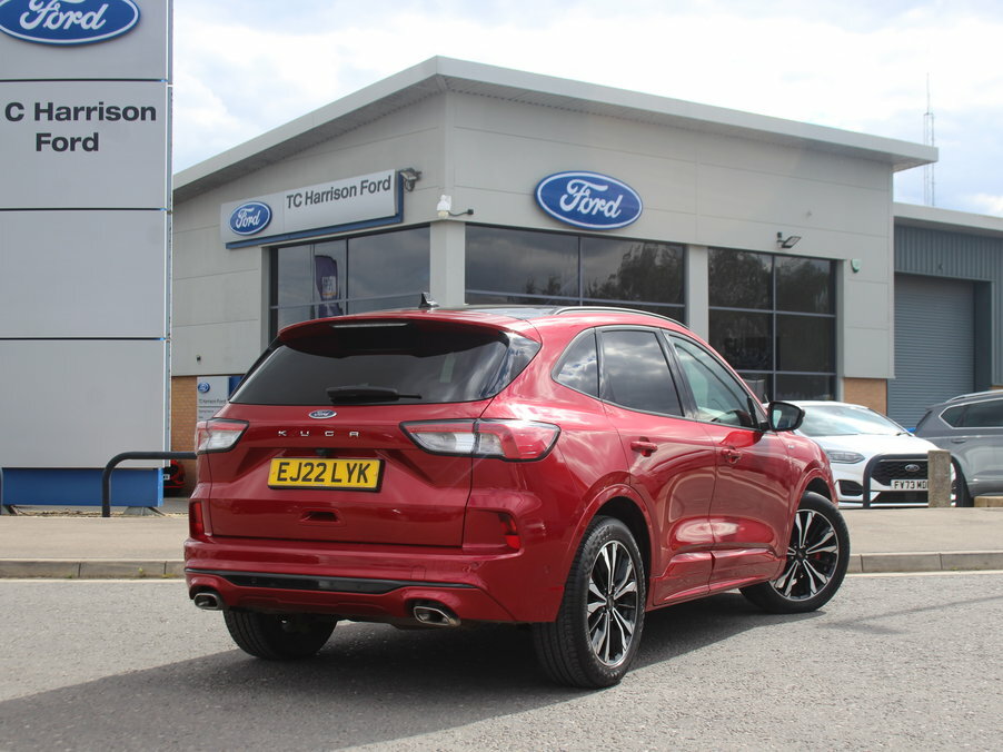 Ford Kuga 1.5 Ecoblue St-line X Edition EJ22LYK Red #5