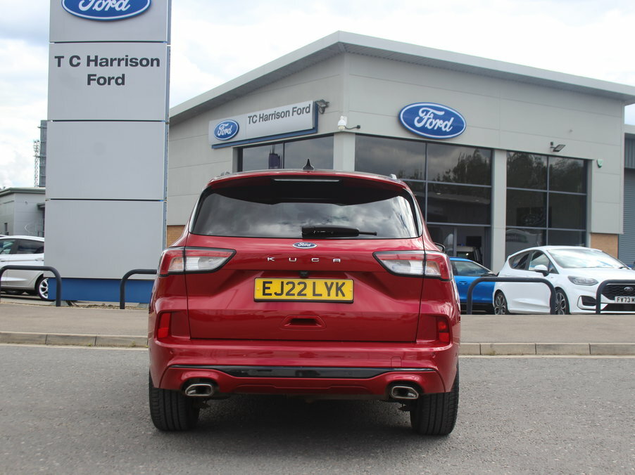 Ford Kuga 1.5 Ecoblue St-line X Edition EJ22LYK Red #4