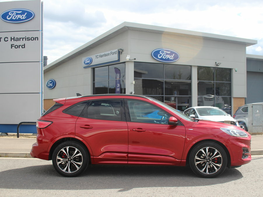 Ford Kuga 1.5 Ecoblue St-line X Edition EJ22LYK Red #2