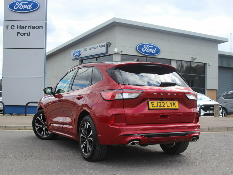 Ford Kuga 1.5 Ecoblue St-line X Edition EJ22LYK Red #3