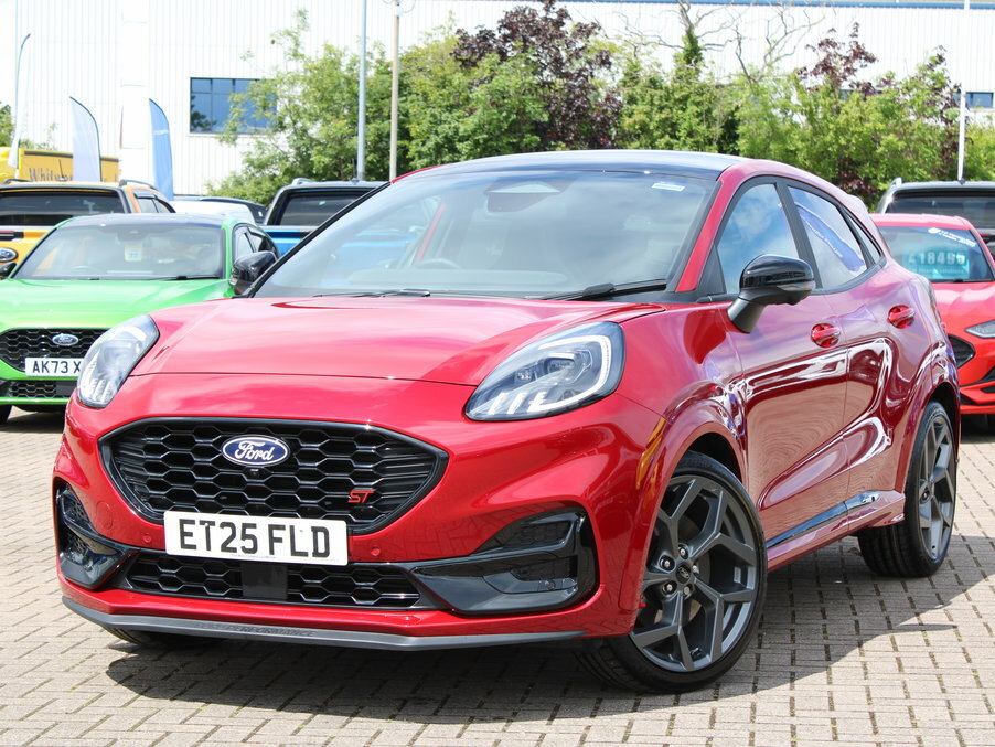 Ford Puma 1.0 Ecoboost Hybrid Mhev St Dct ET25FLD Red #2