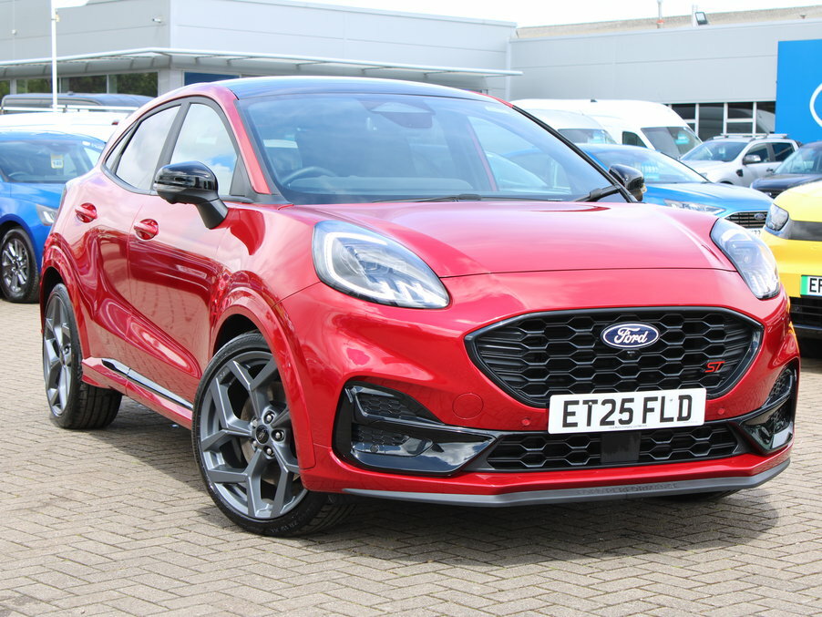 Ford Puma 1.0 Ecoboost Hybrid Mhev St Dct Red