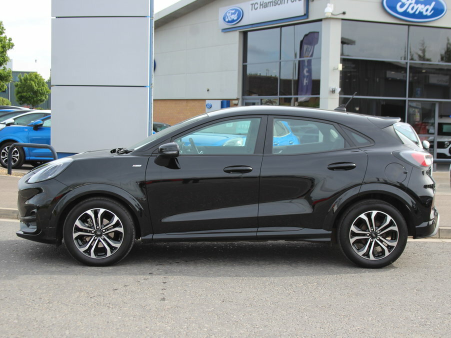 Ford Puma 1.0 Ecoboost Hybrid Mhev St-line Dct AF24DWU Black #4