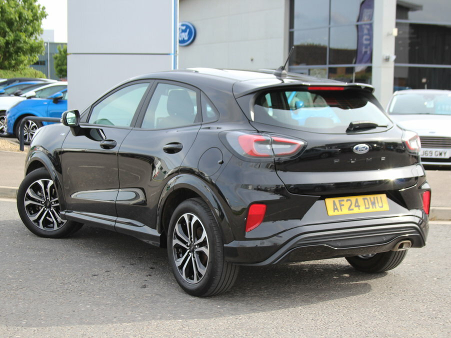 Ford Puma 1.0 Ecoboost Hybrid Mhev St-line Dct AF24DWU Black #6