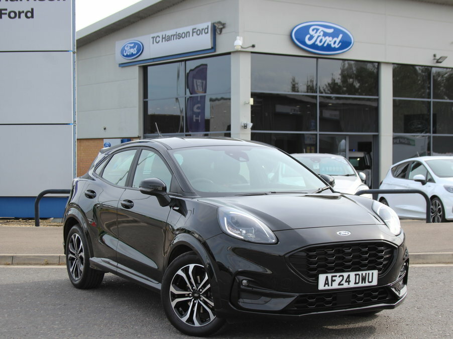 Ford Puma 1.0 Ecoboost Hybrid Mhev St-line Dct Black