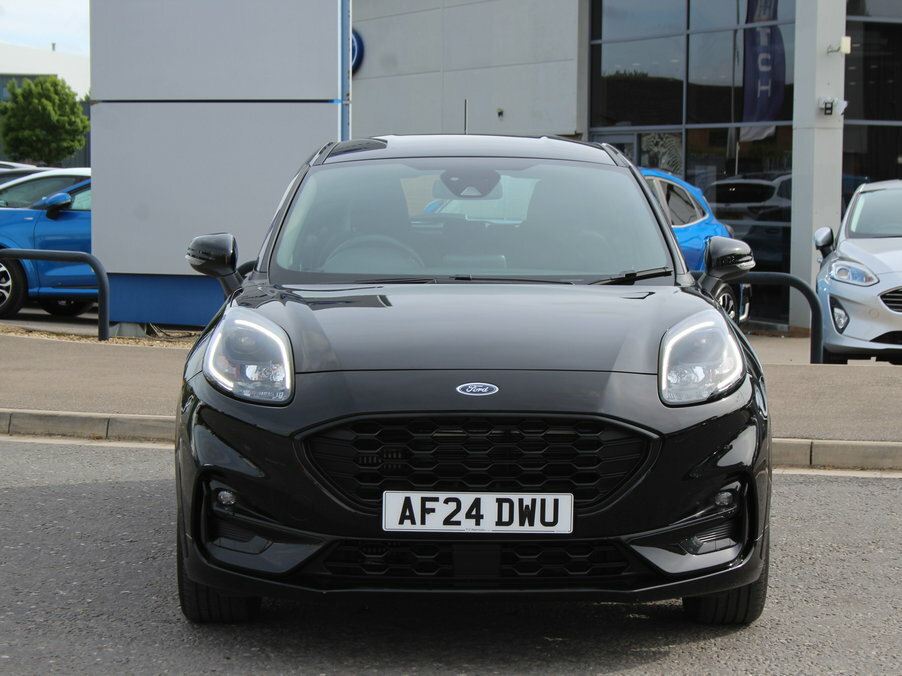 Ford Puma 1.0 Ecoboost Hybrid Mhev St-line Dct AF24DWU Black #2