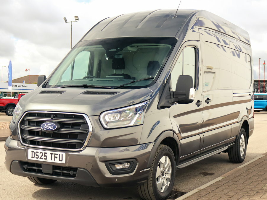 Ford Transit Custom 2.0 Ecoblue 165Ps H3 Limited Van Nav DS25TFU Grey #3