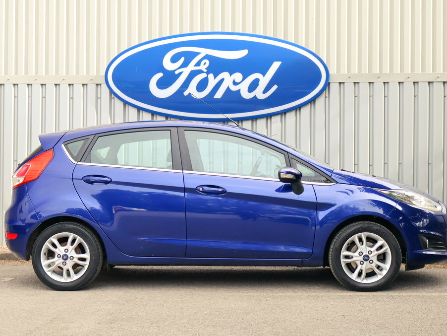 Ford Fiesta 1.25 82 Zetec FL67JBX Blue #5