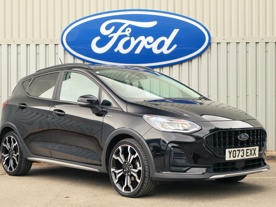 Ford Fiesta 1.0 Ecoboost Hybrid Mhev 125 Active X Black