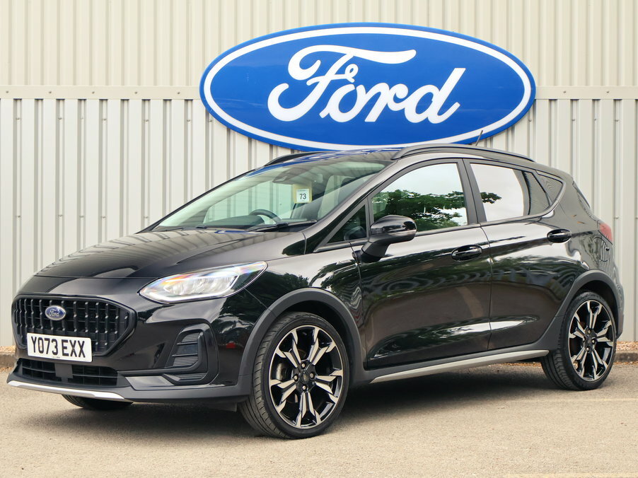 Ford Fiesta 1.0 Ecoboost Hybrid Mhev 125 Active X YO73EXX Black #2