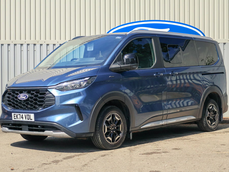 Ford Tourneo Custom 2.0 Ecoblue 170Ps H1 Active 8 Seater Blue #2