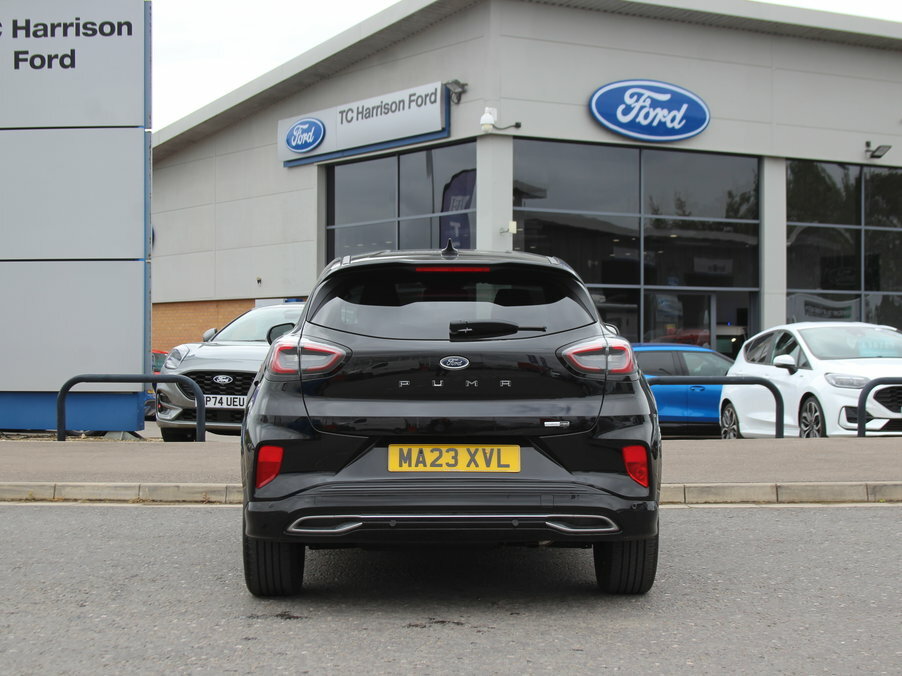 Ford Puma 1.0 Ecoboost Hybrid Mhev 155 St-line Vignale MA23XVL Black #5