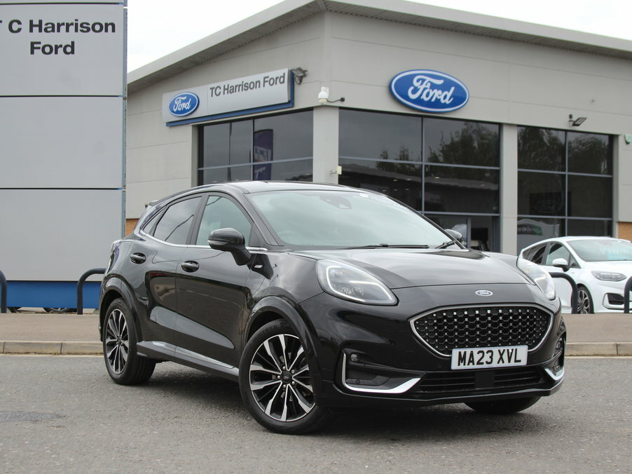 Ford Puma 1.0 Ecoboost Hybrid Mhev 155 St-line Vignale Black
