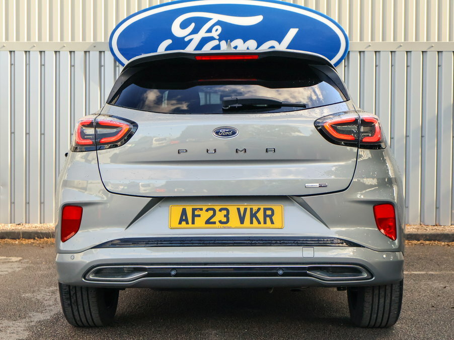 Ford Puma 1.0 Ecoboost Hybr Mhev 155 St-line Vignale Dct AF23VKR Silver #4