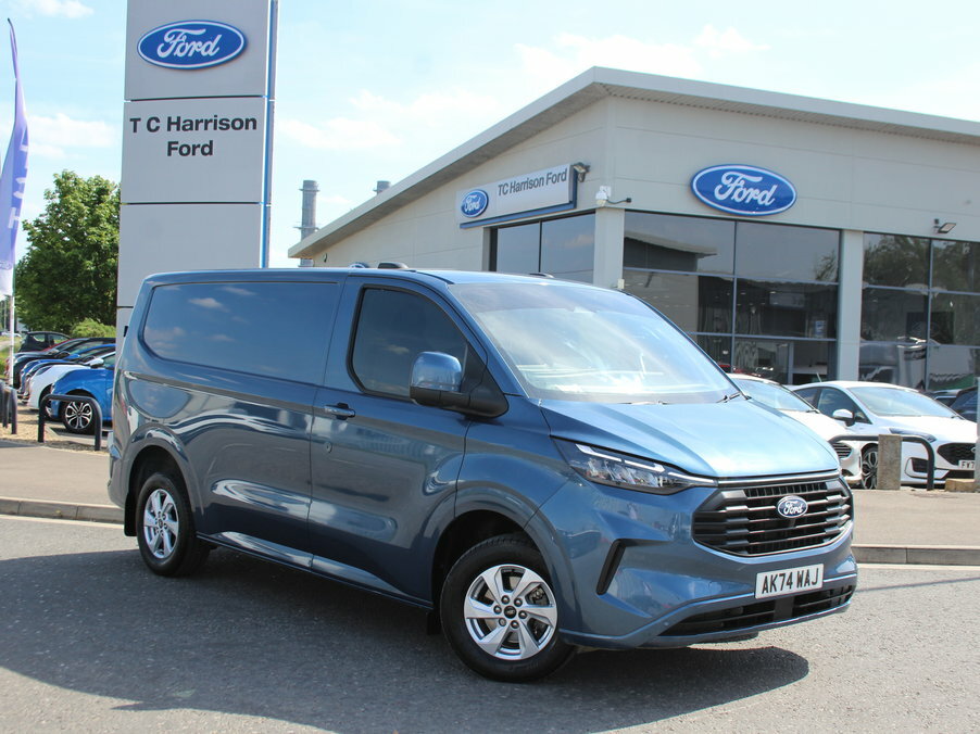 Ford Transit Custom 2.0 Ecoblue 130Ps Low Roof Limited Van Blue