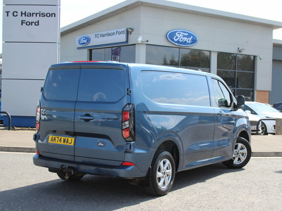 Ford Transit Custom 2.0 Ecoblue 130Ps Low Roof Limited Van AK74WAJ Blue #4