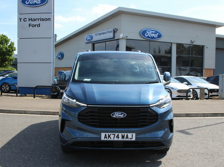Ford Transit Custom 2.0 Ecoblue 130Ps Low Roof Limited Van AK74WAJ Blue #2
