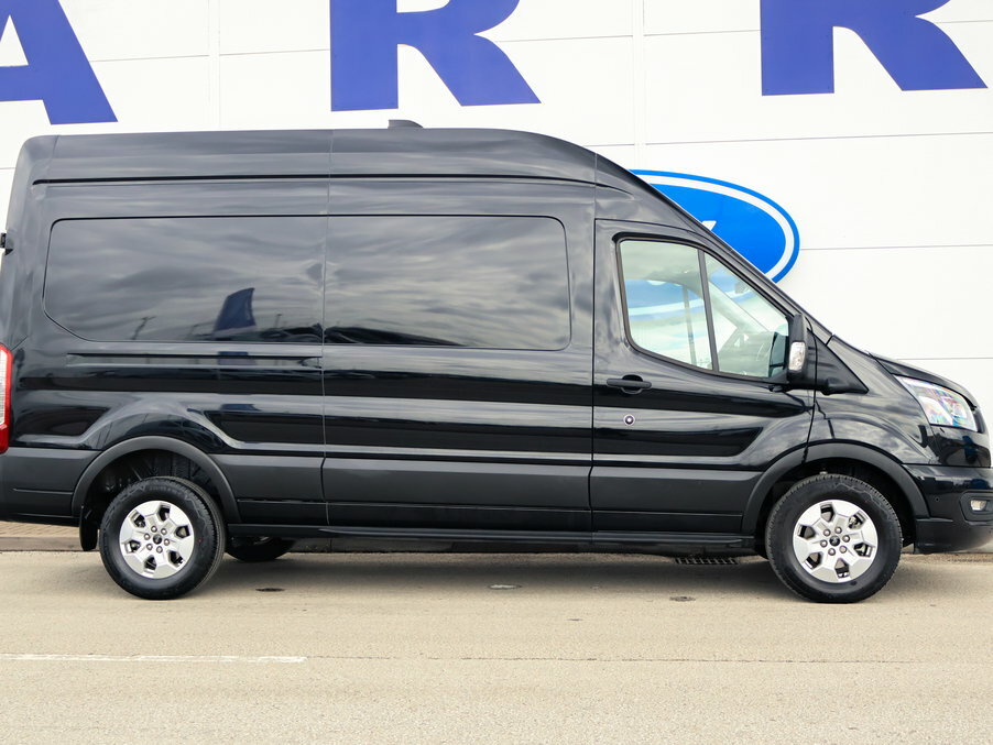 Ford Transit Custom 2.0 Ecoblue 165Ps H3 Limited Van Nav WV26YCZ Black #2