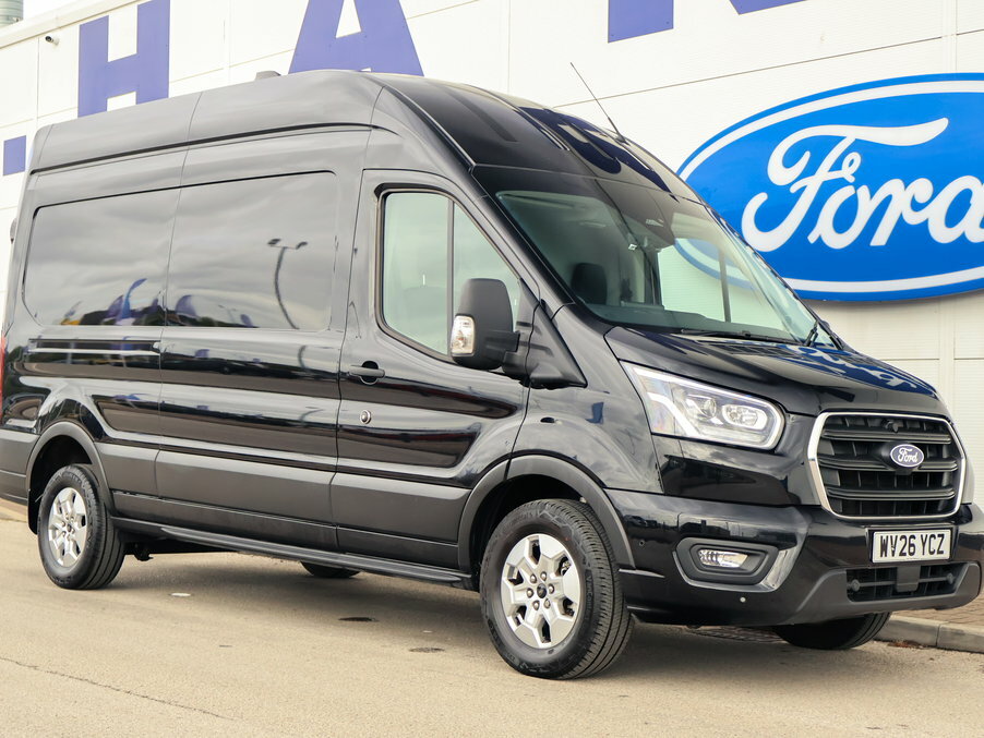 Ford Transit Custom 2.0 Ecoblue 165Ps H3 Limited Van Nav WV26YCZ Black #3