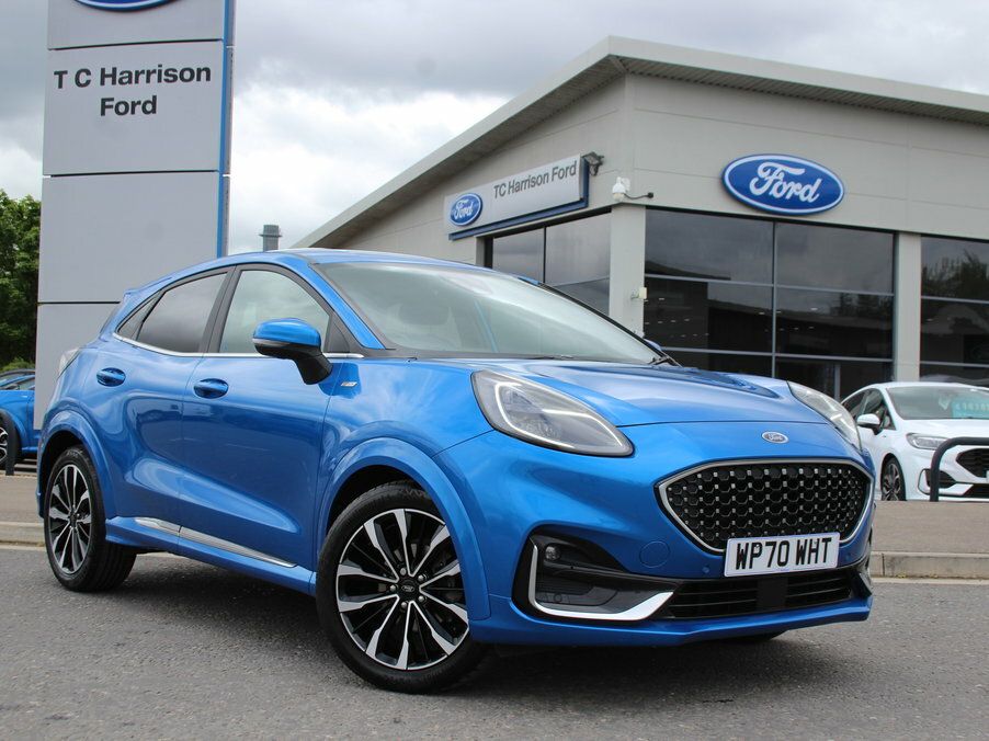 Ford Puma 1.0 Ecoboost Hybrid Mhev 155 St-line Vignale Blue