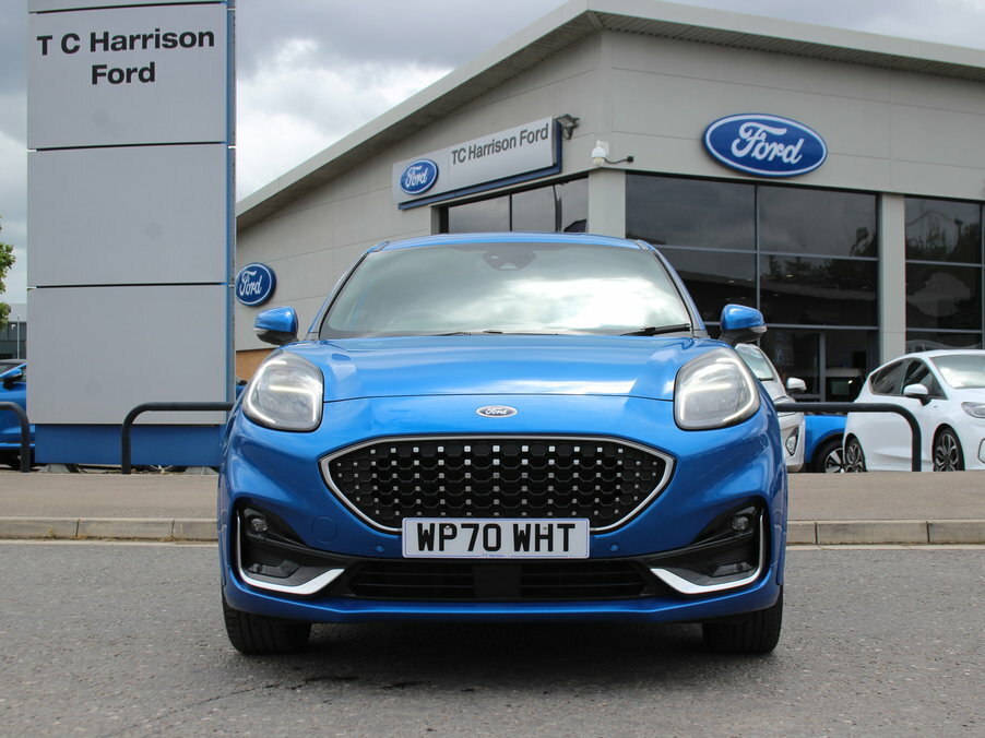 Ford Puma 1.0 Ecoboost Hybrid Mhev 155 St-line Vignale WP70WHT Blue #2