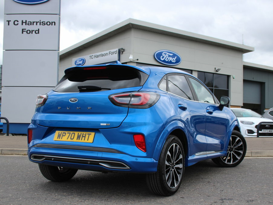 Ford Puma 1.0 Ecoboost Hybrid Mhev 155 St-line Vignale WP70WHT Blue #3