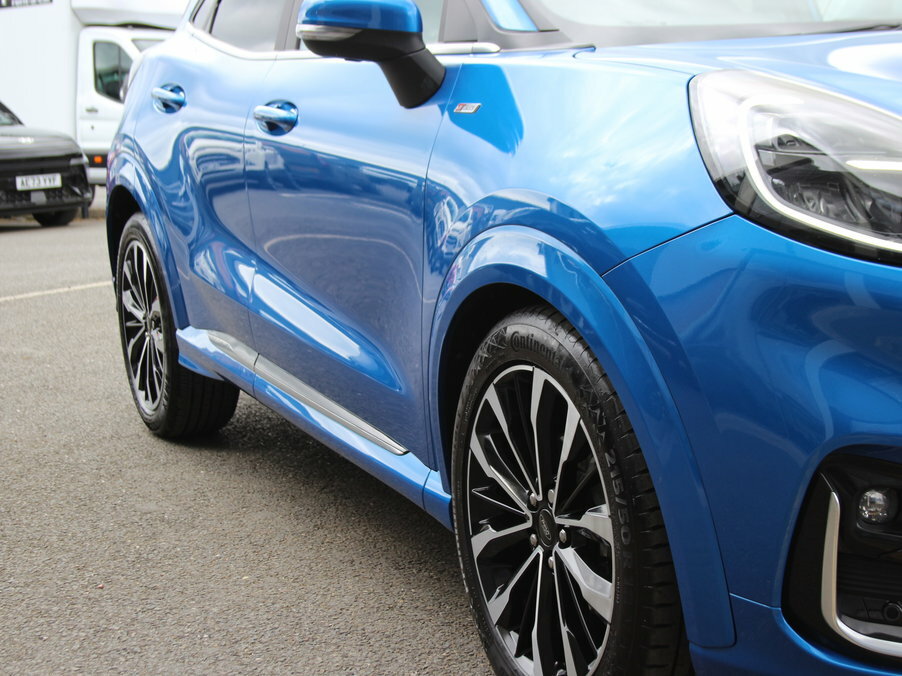 Ford Puma 1.0 Ecoboost Hybrid Mhev 155 St-line Vignale WP70WHT Blue #6