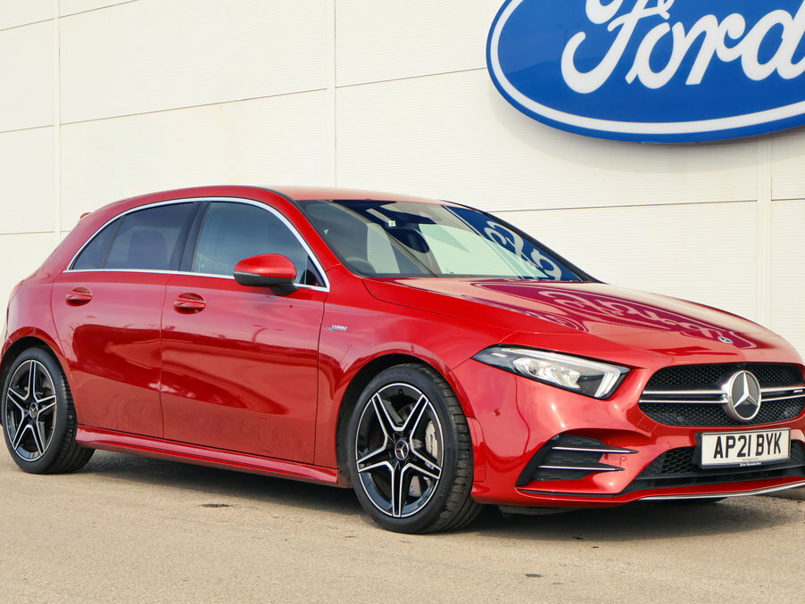 Mercedes-Benz A Class A35 4Matic Executive AP21BYK Red #3