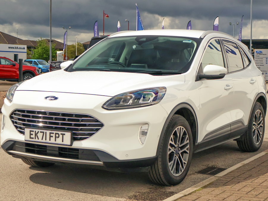 Ford Kuga 1.5 Ecoboost 150 Titanium EK71FPT White #3