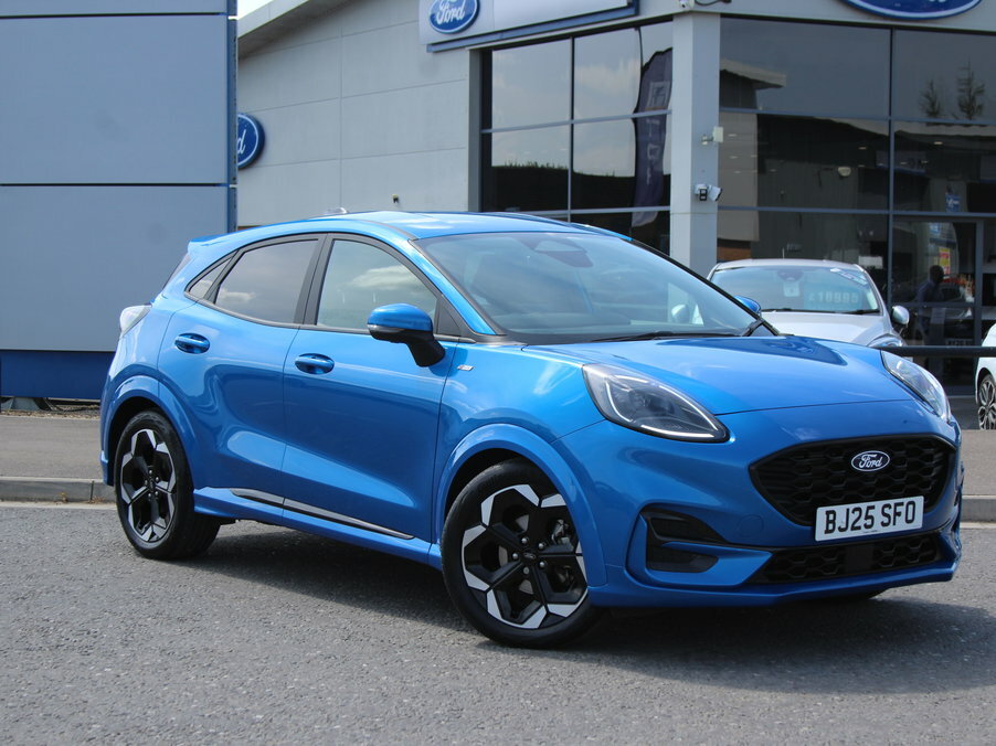 Ford Puma 1.0 Ecoboost Hybrid Mhev St-line X Blue