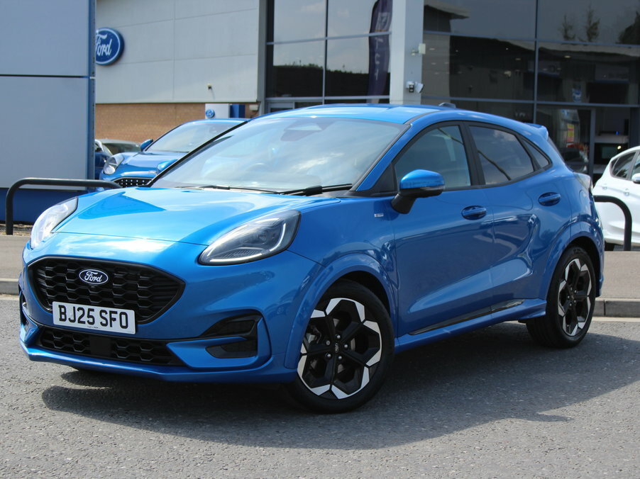 Ford Puma 1.0 Ecoboost Hybrid Mhev St-line X BJ25SFO Blue #3