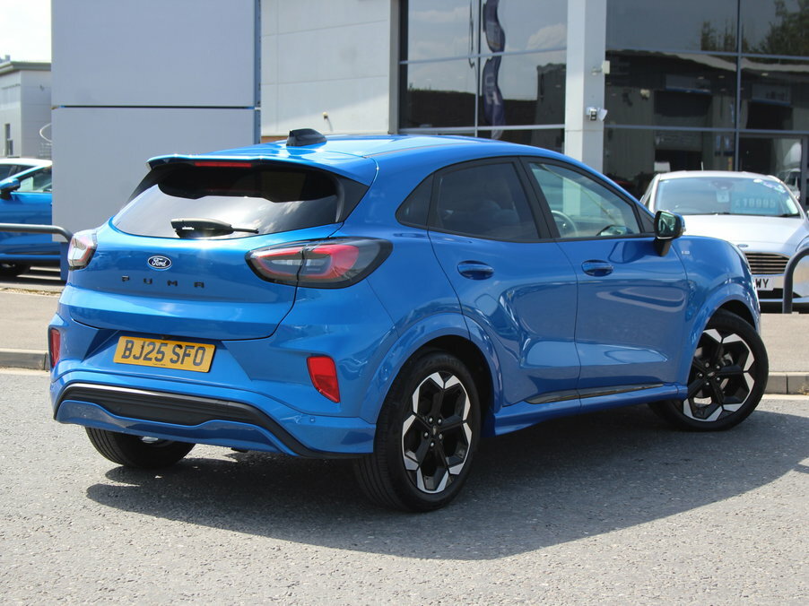 Ford Puma 1.0 Ecoboost Hybrid Mhev St-line X BJ25SFO Blue #4