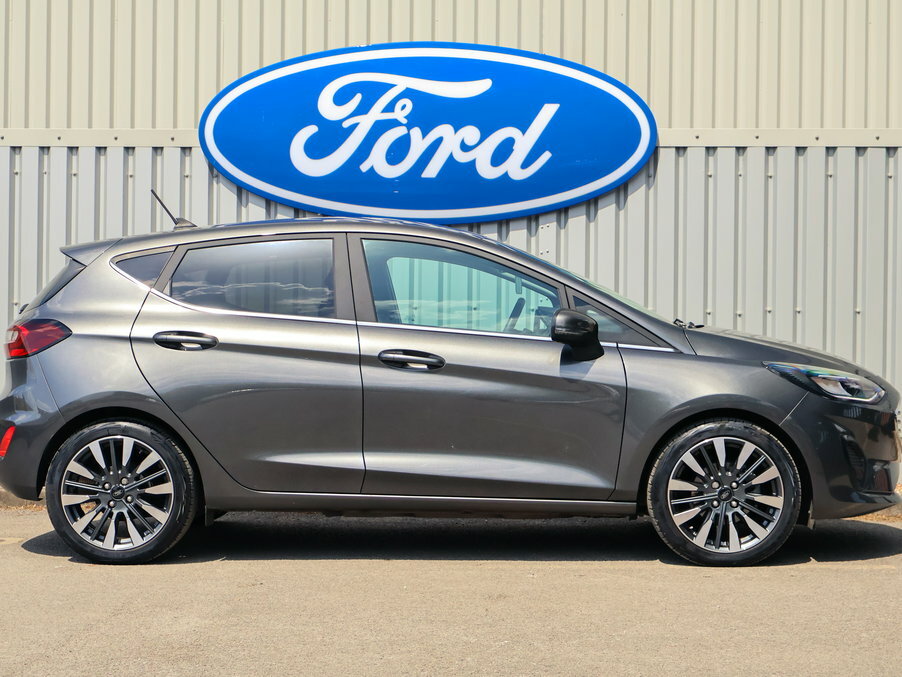 Ford Fiesta 1.0 Ecoboost Hbd Mhev 125 Titanium X FD73VFK Grey #5