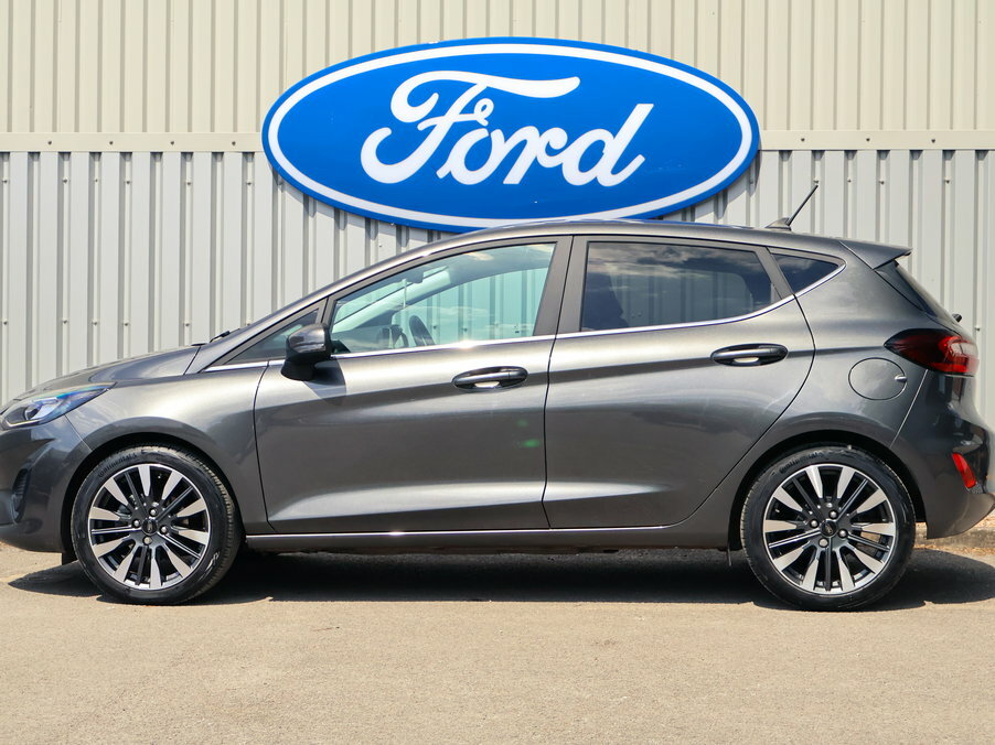 Ford Fiesta 1.0 Ecoboost Hbd Mhev 125 Titanium X FD73VFK Grey #3