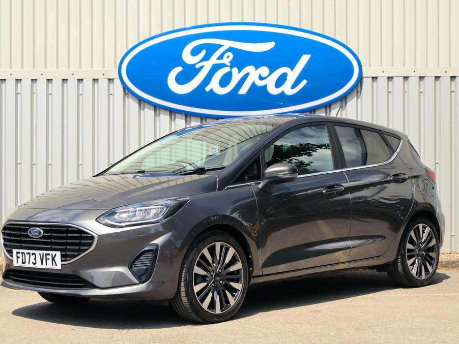 Ford Fiesta 1.0 Ecoboost Hbd Mhev 125 Titanium X FD73VFK Grey #2