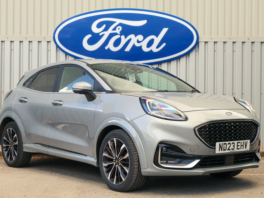 Ford Puma 1.0 Ecoboost Hybrid Mhev 155 St-line Vignale Silver