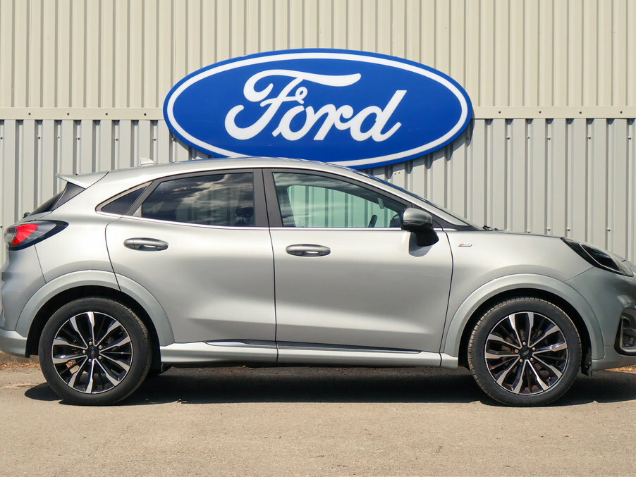 Ford Puma 1.0 Ecoboost Hybrid Mhev 155 St-line Vignale ND23EHV Silver #5